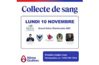 Collecte de sang SPS-Phoenix de Sherbrooke aujourd’hui : relevez vos manches pour sauver des vies